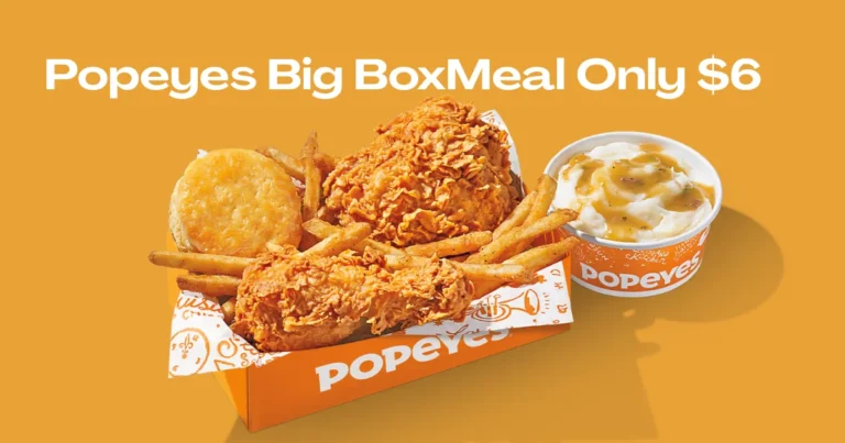 Popeyes Big Box Meal
