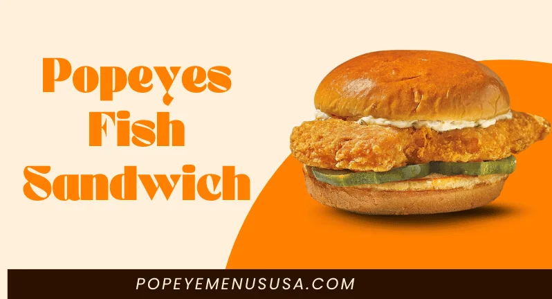 Popeyes Fish Sandwich