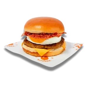 Bacon Roll with Ketchup