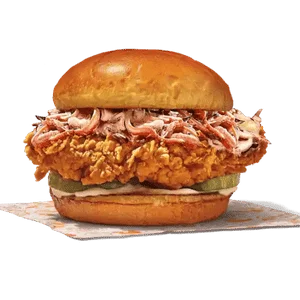 Coleslaw Chicken Sandwich