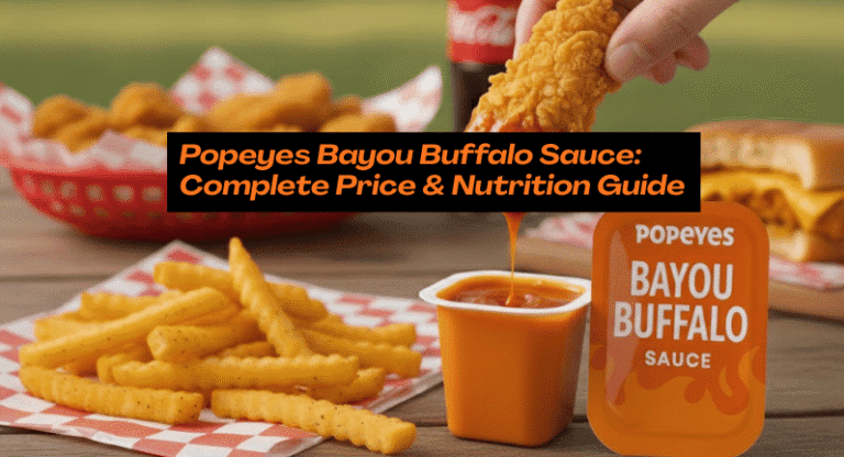 Popeyes Bayou Buffalo Sauce