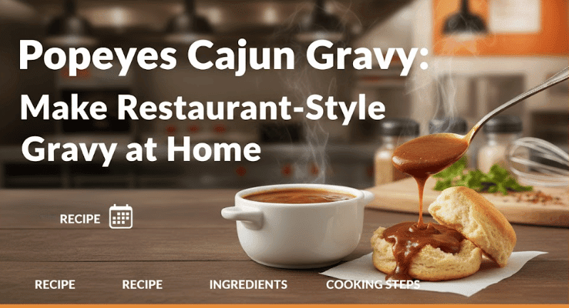 How to make Popeyes Cajun gravy