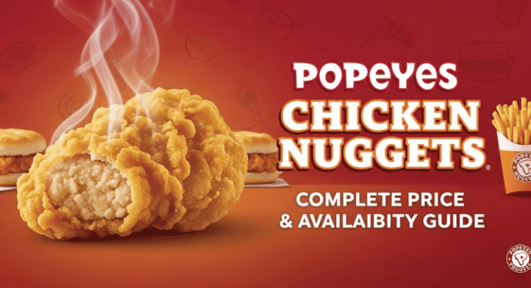 Popeyes chicken nuggets