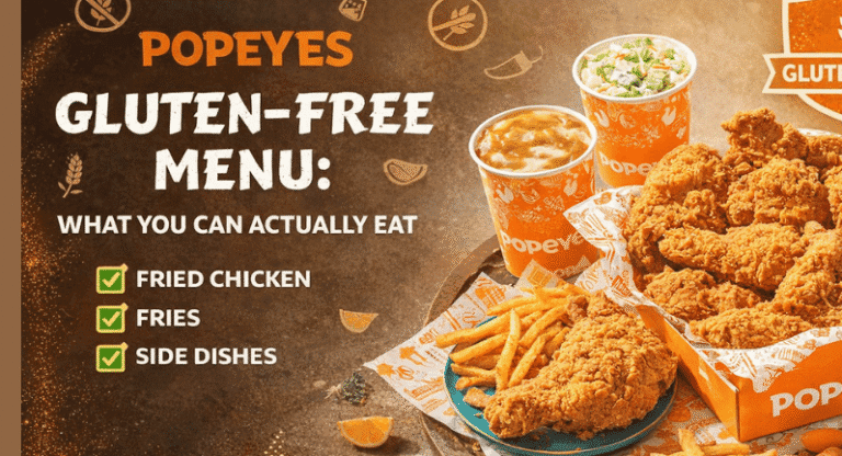 Popeyes Gluten-Free Menu