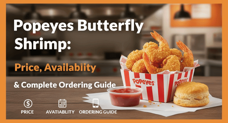 How much is Popeyes Butterfly Shrimp?