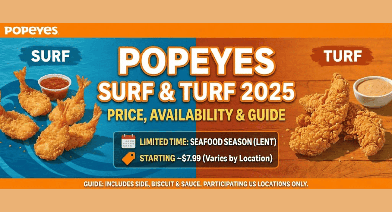 Popeyes Surf and Turf