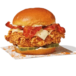 Spicy Bacon & Cheese Chicken Sandwich