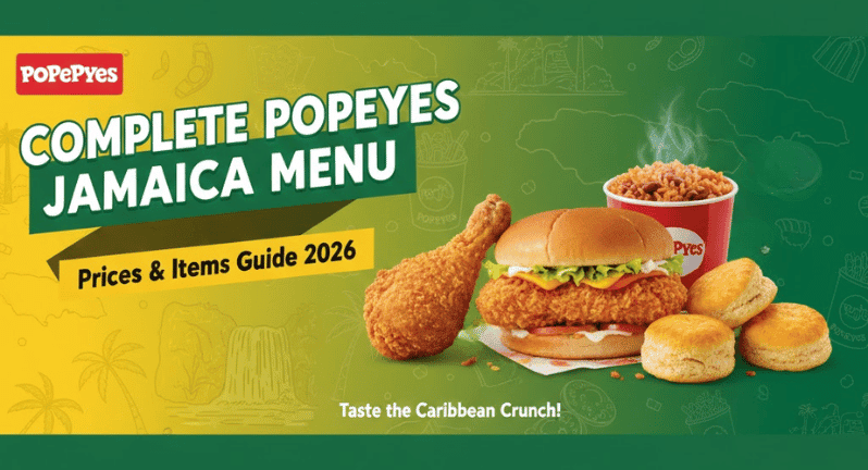 popeyes jamaica menu
