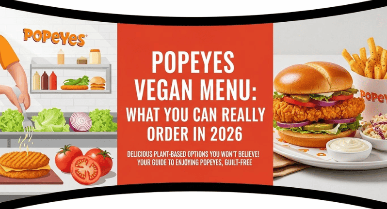 popeyes vegan menu