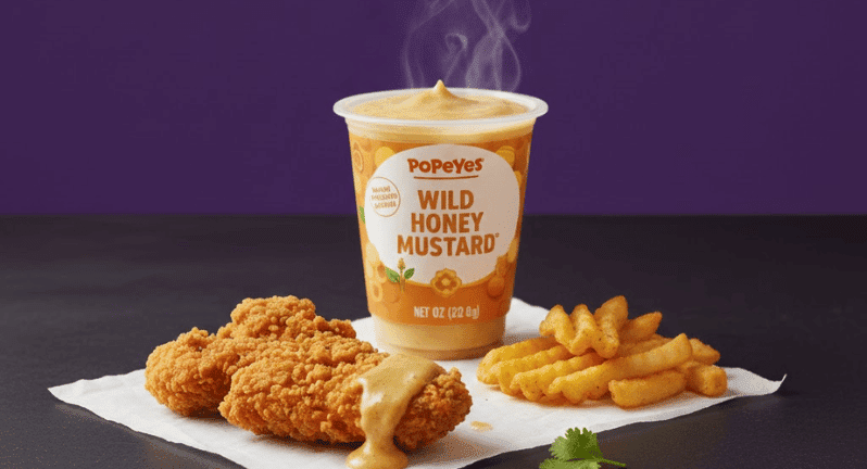 popeyes wild honey mustard